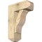 Ekena Millwork Funston Craftsman Rough Sawn Bracket w/ Offset Brace, Douglas Fir, 8"W x 20"D x 28"H BKT0806X20X28FST04RDF - alternate 1